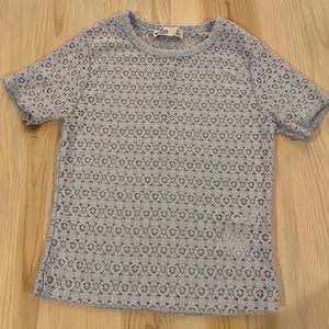 Hollister see through dress shirt